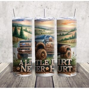 Off-Road Adventure Tumbler with Truck Design